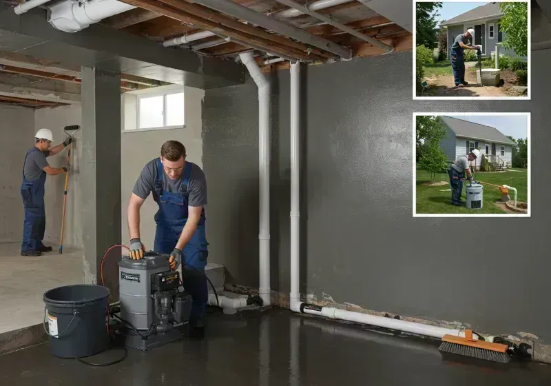 Basement Waterproofing and Flood Prevention process in Pevely, MO